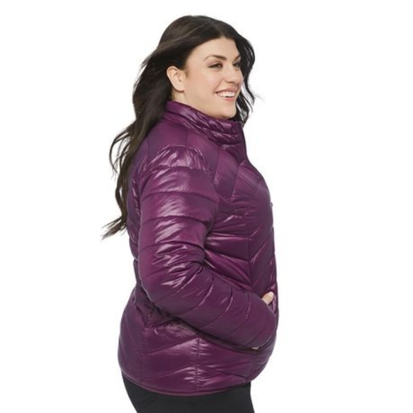 George Women's Packable Puffer New With Tags - Picture 2 of 7